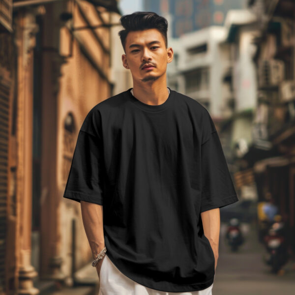 Men's Oversized Classic T-Shirt Black