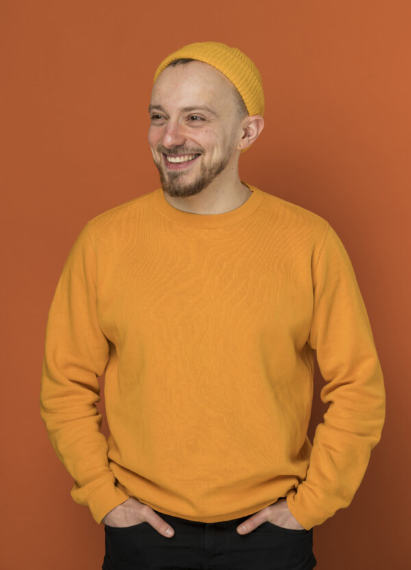 Men's Sweatshirt ( Mustard Yellow )